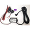 Tracki 12-24-volt to Micro USB Vehicle/Marine Power Stabilizer and Wiring Kit for Tracki 3G GPS Tracker - Black