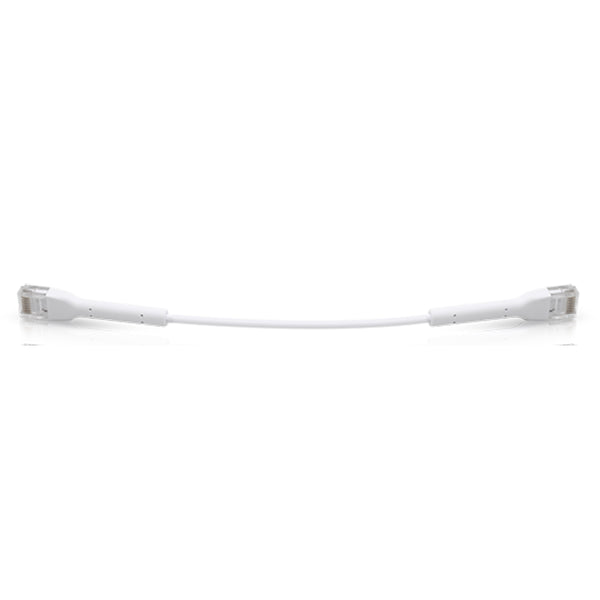 Ubiquiti UniFi Ultra-Thin Bendable Boot Cat6 RJ45 0.1-meter (3.6-in) Ethernet Patch Cables 50-pack - White
