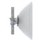 ALGcom UHP 5-GHz 30.8-dBi Full Band Parabolic Antenna (Compatible with Mimosa C5X) - White