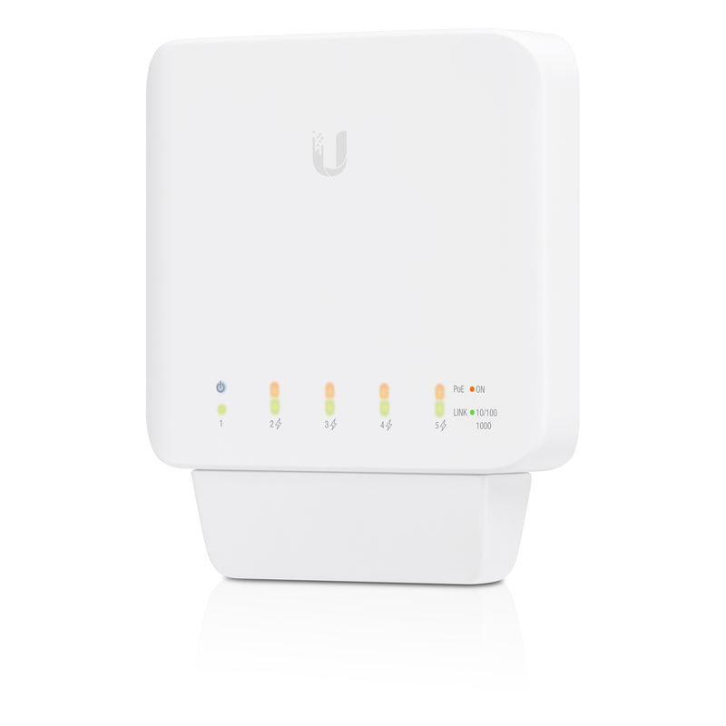 Ubiquiti UniFi 5-port Layer 2 Gigabit Indoor/Outdoor Switch with PoE Support - 3-pack - White