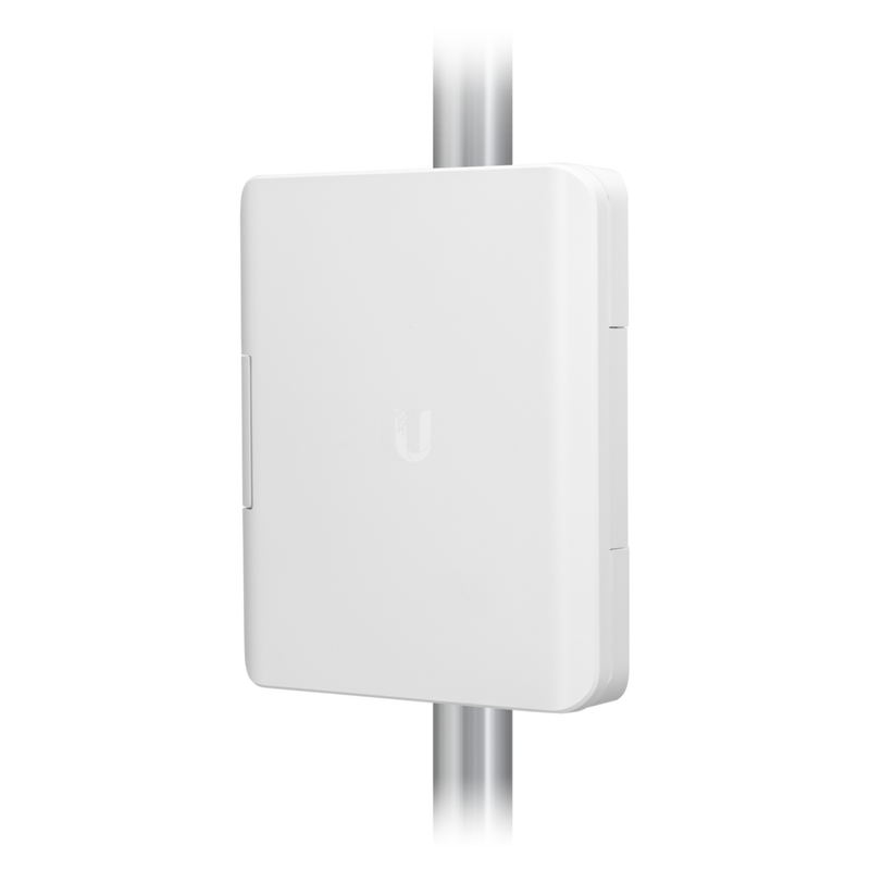 Ubiquiti UniFi Outdoor Weatherproof Utility Network Device Enclosure for the UniFi Switch Flex - White