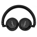 Veho Z4 On-Ear Folding Wired Headphones - Black