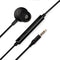 Veho Z-3 In-Ear Stereo Headphones with Built-in Microphone and Volume Controls - Black