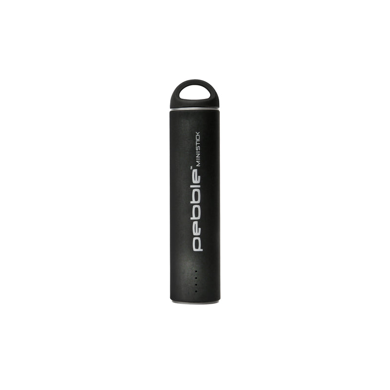 Veho Pebble Ministick 2,200mAh Emergency Portable Rechargeable Power Bank – Black