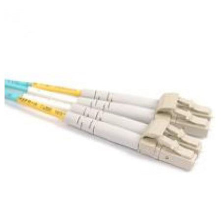 FIS Duplex 1.6-mm MM 50-micrometer OM3 Fiber Patch Cable with LC/PC Connectors - 10-meter (33-ft)