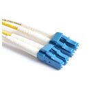 FIS Duplex 1.6-mm SM SMF-28 Ultra Fiber Patch Cable with LC/UPC Connectors - 1-meter (3-ft)