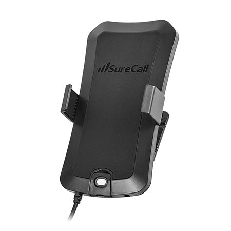 SureCall Universal Dash-Mount Phone Cradle with Built-in Mobile Antenna - Black