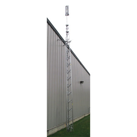 Wade Antenna DMXB-04 11-meter (36-ft) Bracketed Tower Package