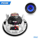 Pyle 20.3-cm (8-in) 2-Way 300-watt In-Wall/In-Ceiling High Performance Stereo Speaker - Pair - White