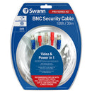 Swann HD Video and Power UL Certified BNC Extension Cable - 30-meter (100-ft) - White